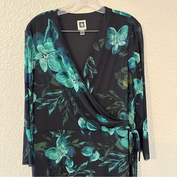 Anne Klein Floral Women’s Midi Dress - Picture 4 of 7